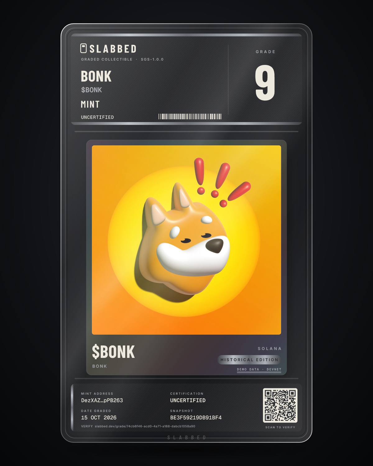 $BONK slab preview